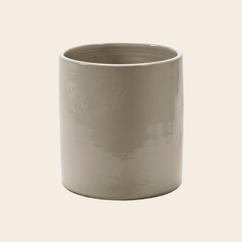 Serax bloempot 'Vaso' 06  grey by Vincent van Duysen