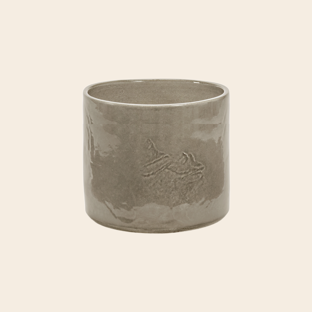 Serax bloempot 'Vaso' 02 grey by Vincent van Duysen