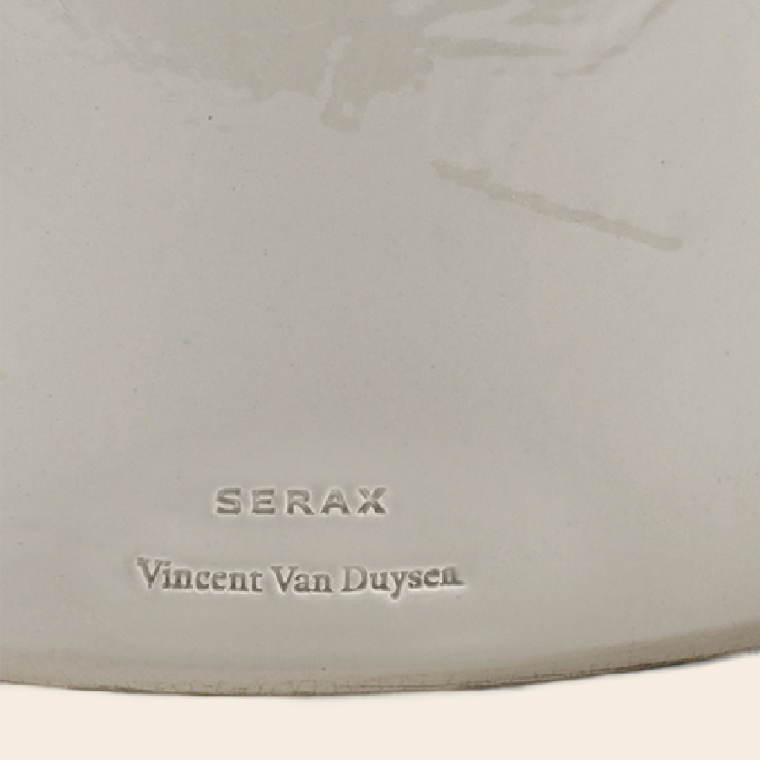 Serax bloempot 'Vaso' 06  white by Vincent van Duysen