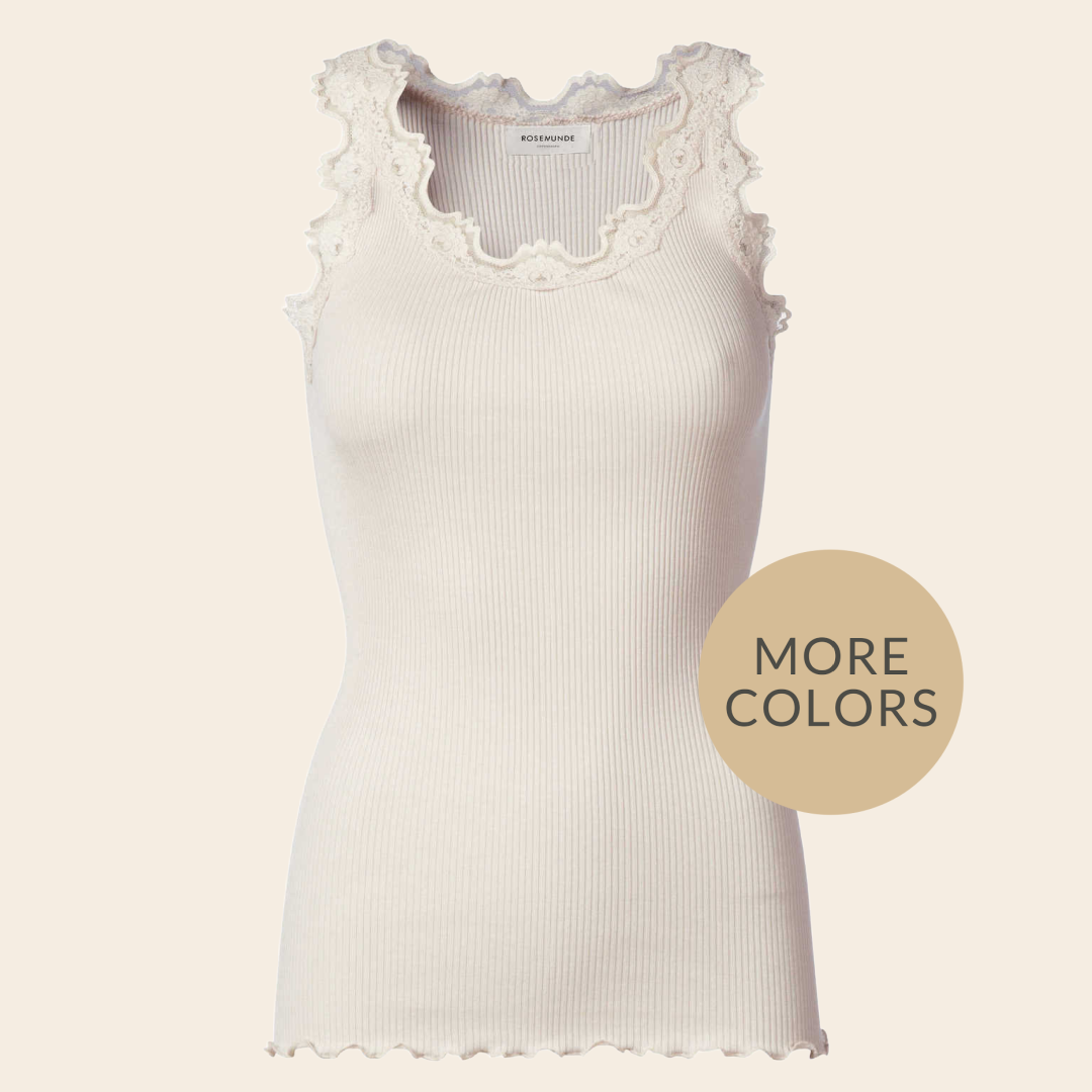 Rosemunde Iconic top- silk / cotton