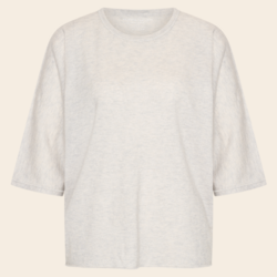 Majestic Filatures shirt 'Coudes' cashmere - brume chiné