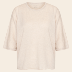 Majestic Filatures shirt 'Coudes' cashmere - nougat