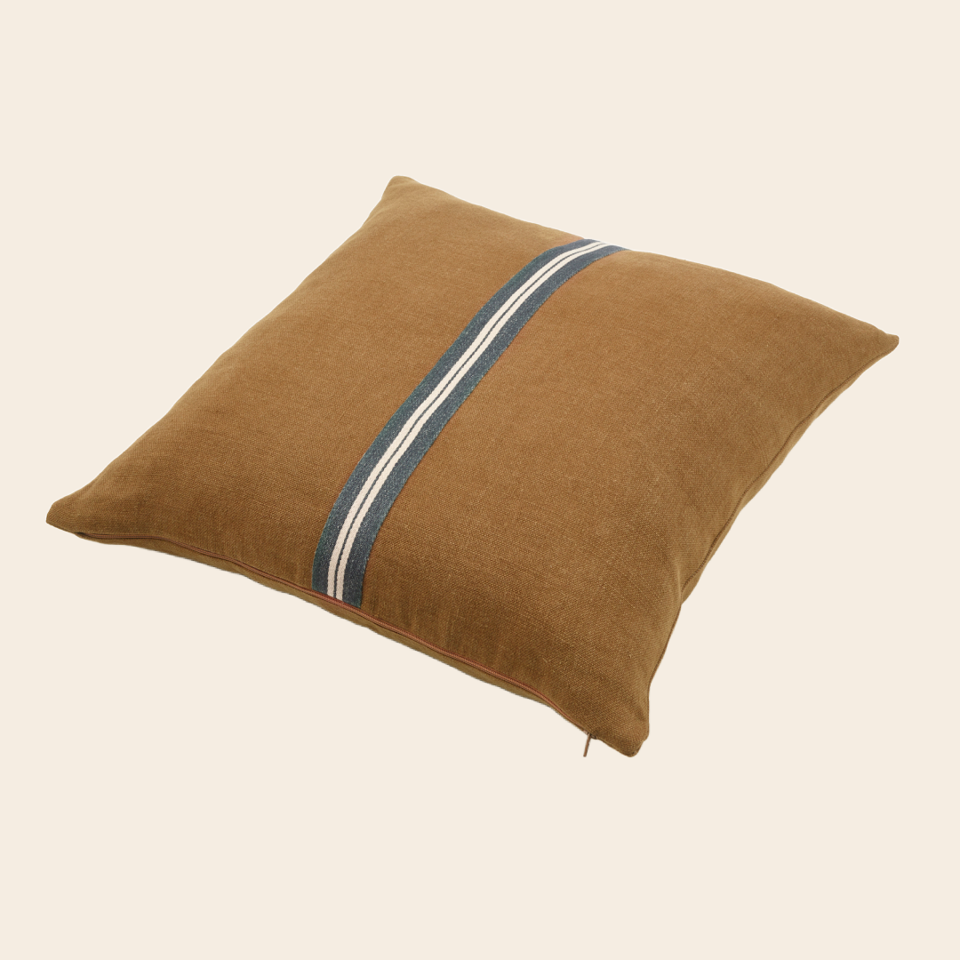 Libeco kussenhoes 'Miles' oak - linnen