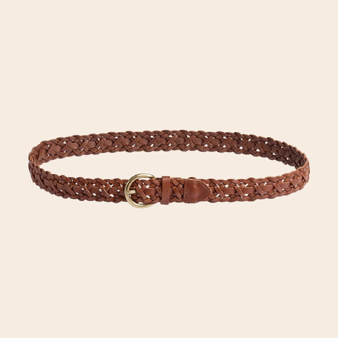 Markberg riem 'Harlyn' leder - cognac