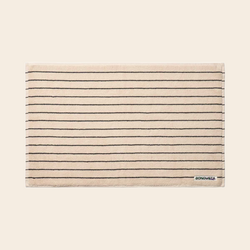 Bongusta bath mat 'Naram' 50x80cm - Cream & Ink