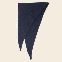 Six Ames mini sjaal 'Paula' raccoon - deep blue