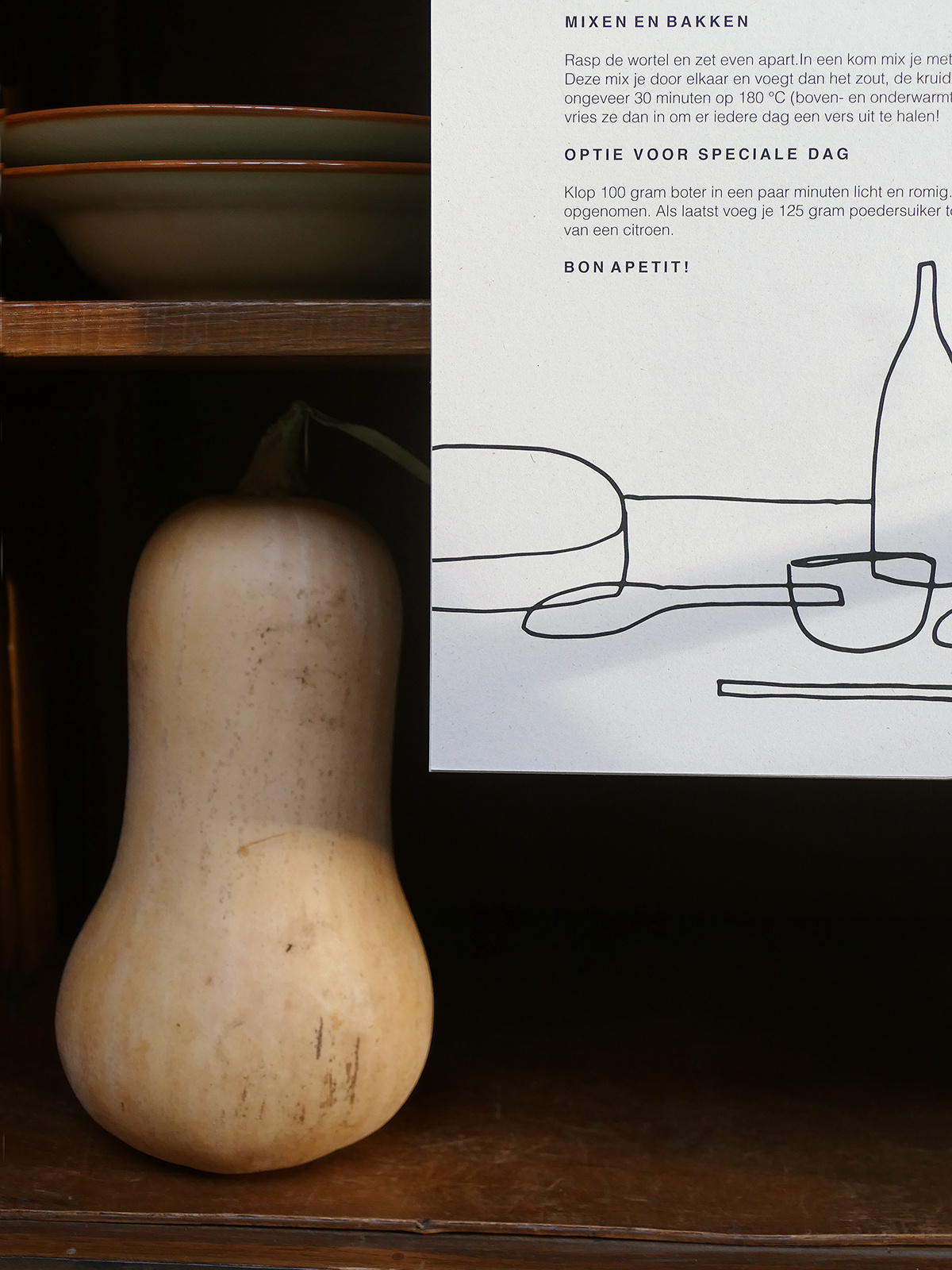 Esther Schuivens Illustraties verjaardagskalender 'A Tasty touch of Daily Life'