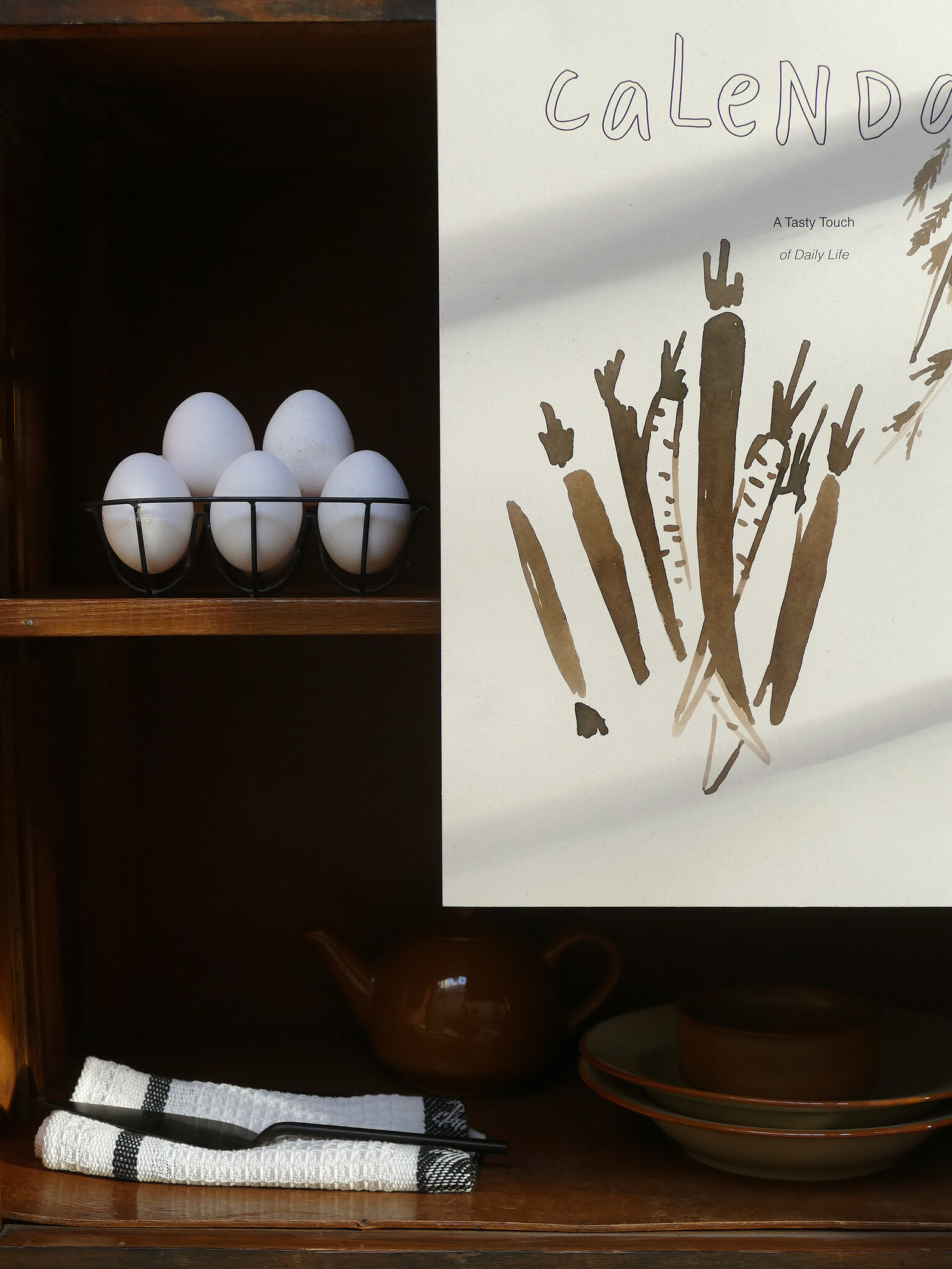 Esther Schuivens Illustraties verjaardagskalender 'A Tasty touch of Daily Life'