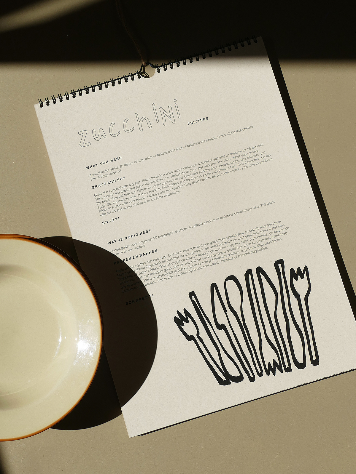 Esther Schuivens Illustraties verjaardagskalender 'A Tasty touch of Daily Life'