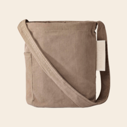 TinTok totebag 'Mati' corduroy - mocha
