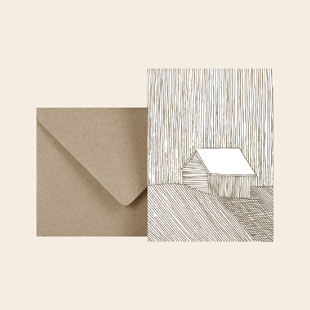 Esther Schuivens Illustraties kaart met envelop