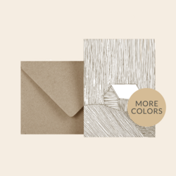 Esther Schuivens Illustraties kaart met envelop