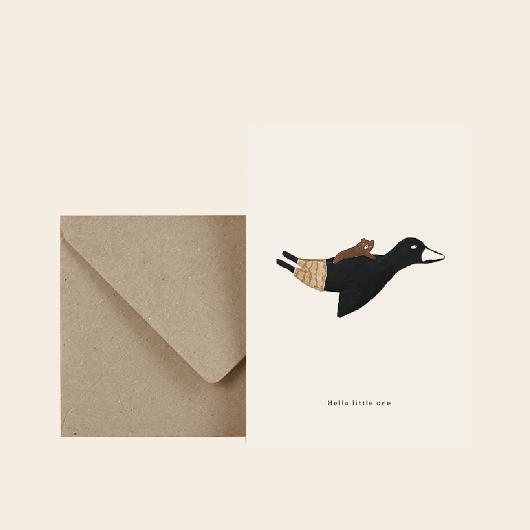 Esther Schuivens Illustraties kaart met envelop