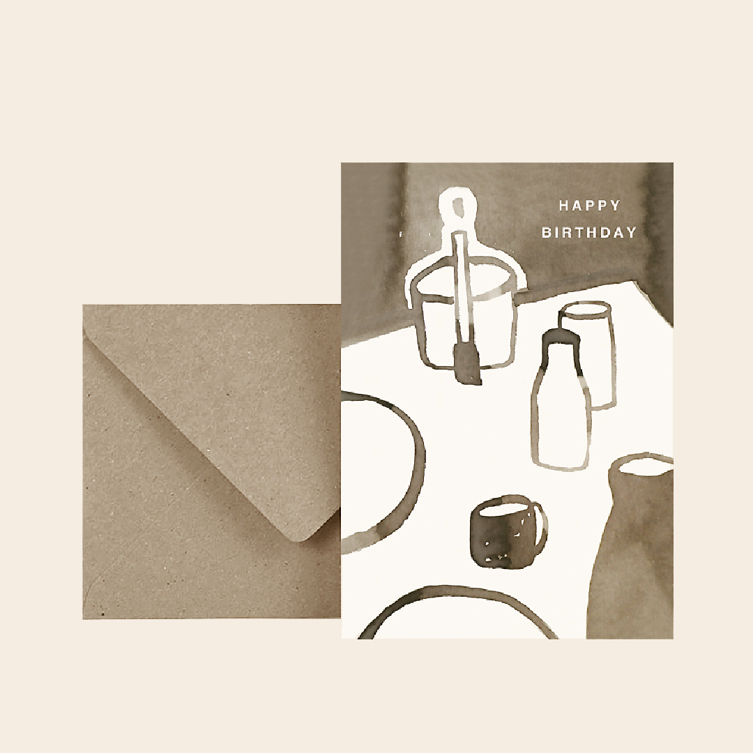 Esther Schuivens Illustraties kaart met envelop