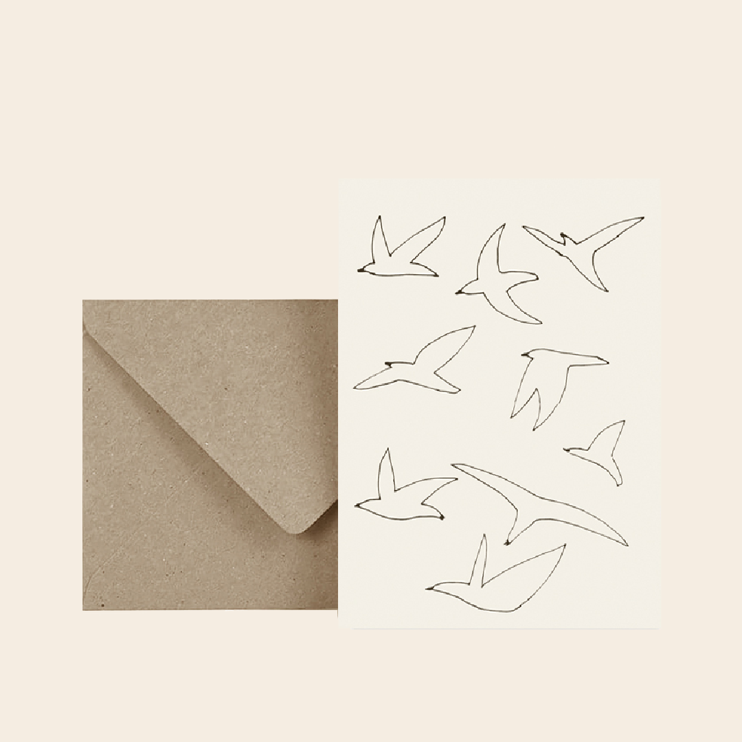 Esther Schuivens Illustraties kaart met envelop