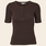 Basic Apparel granddad shirt 'Ludmilla' - chocolate