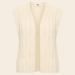 Inti Knitwear gilet 'Rose' alpaca - clay