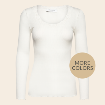 Rosemunde shirt 'Babette' - zijde / katoen