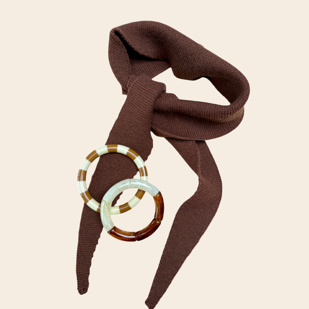 ByBjor armband 'Rainbow' mix natural - duo