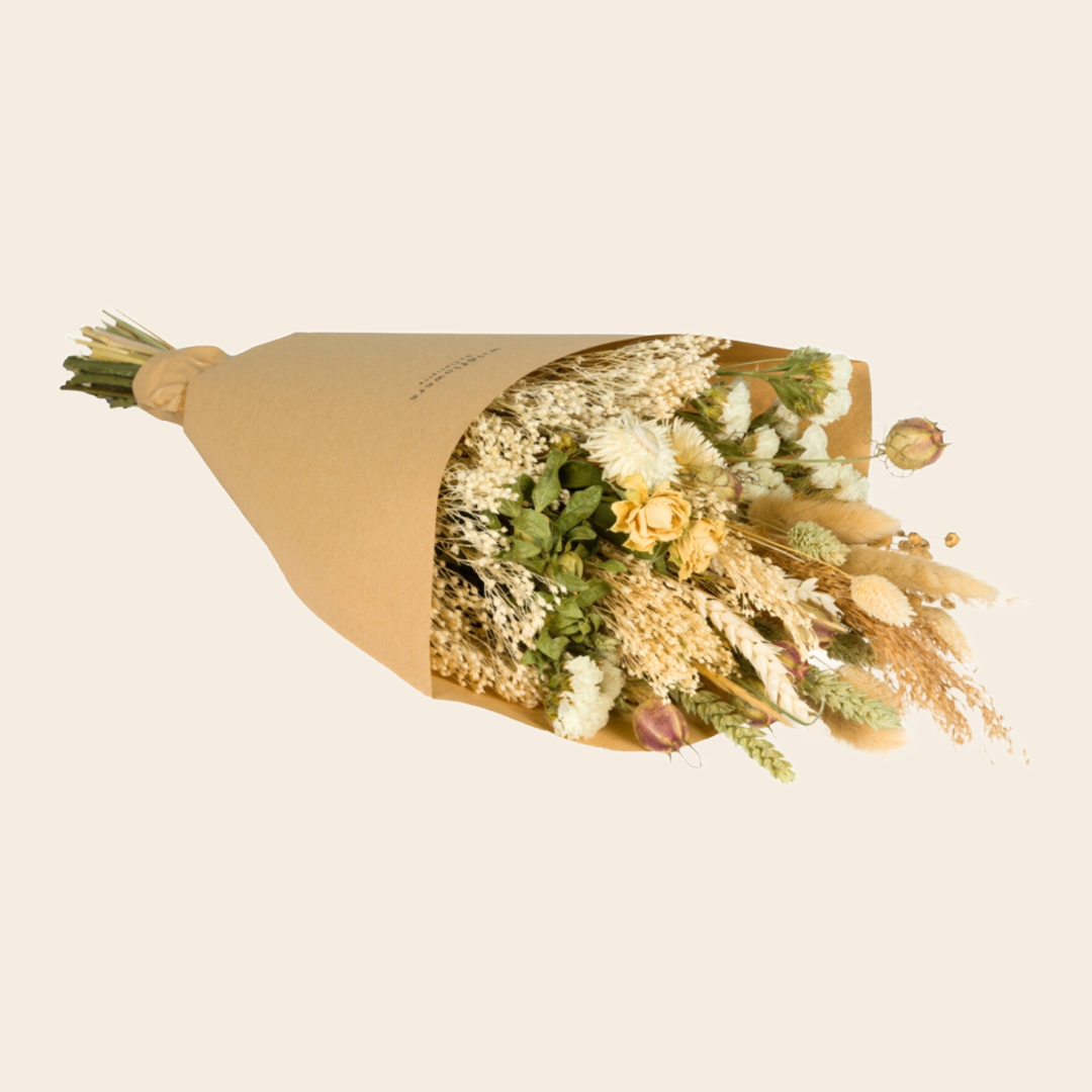 bouquet dryed flowers - natural