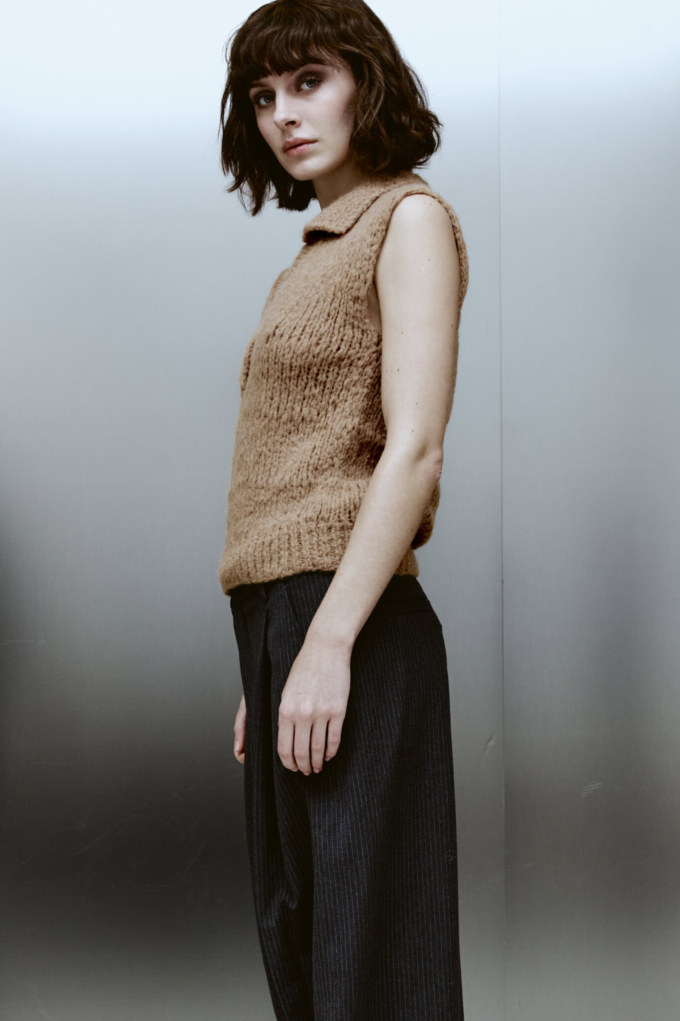 Inti Knitwear trui 'Tess' alpaca - clay