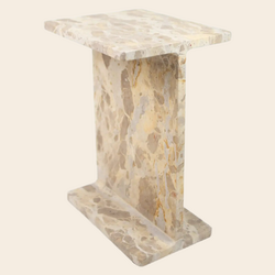Olsson & Jensen side table 'Mike' - marble