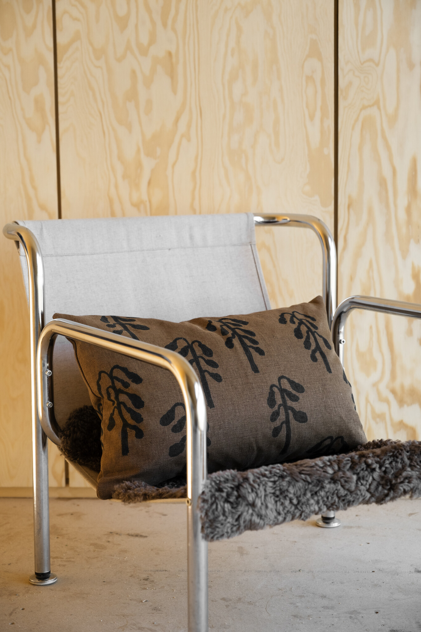 Fine Little Day cushioncover 'Weeping Birch' - linen / cotton