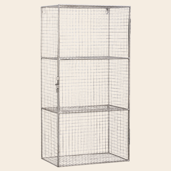 Madam Stoltz wall cabinet 'Brut' - iron