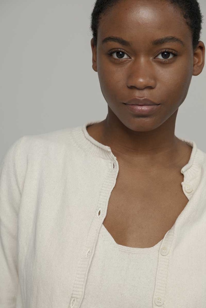 Rifo vest 'Leda' katoen - white burro