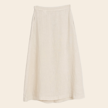 Indi & Cold skirt linen - stone