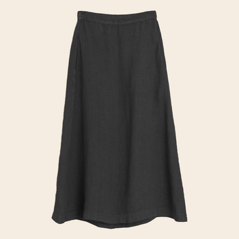 Indi & Cold skirt linen - carbon