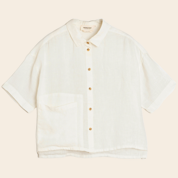 Indi & Cold blouse linen - stone