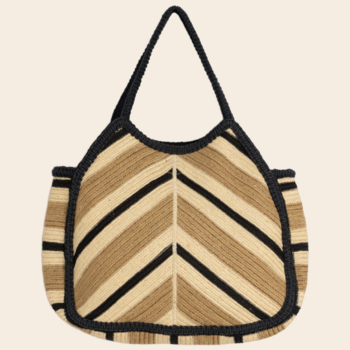 Indi & Cold shopper herringbone - jute