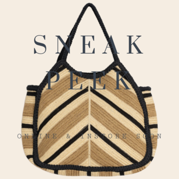 Indi & Cold shopper herringbone - jute