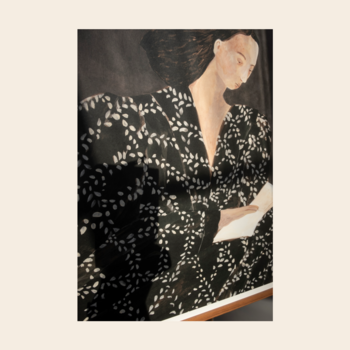 Fine Little Day poster 'Reading' - Sofia Lind