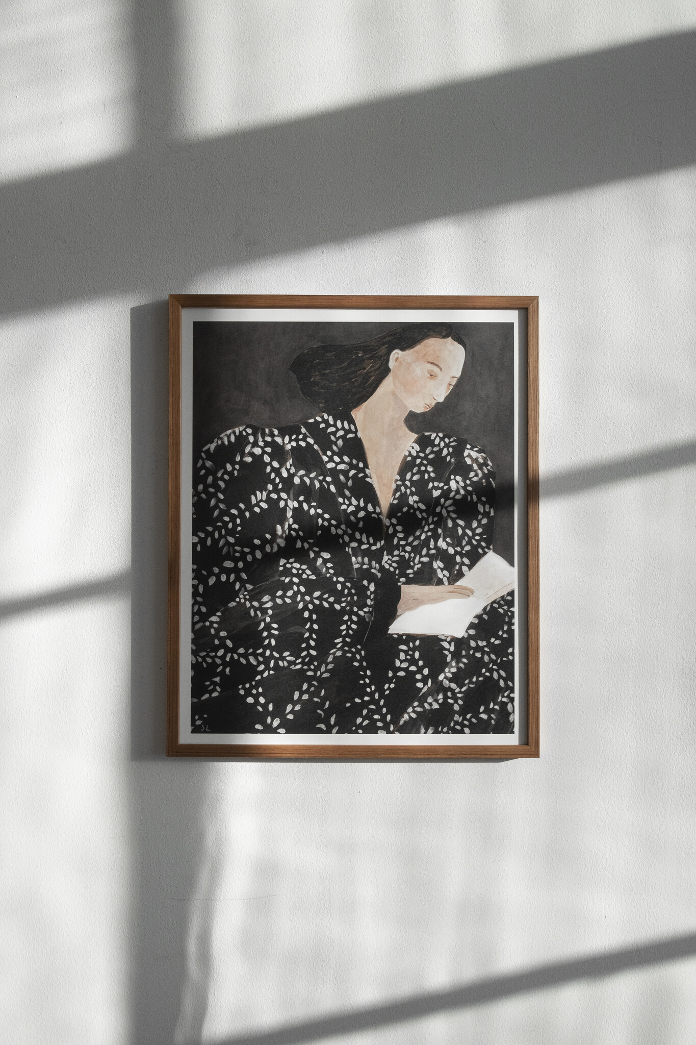 Fine Little Day poster 'Reading' - Sofia Lind