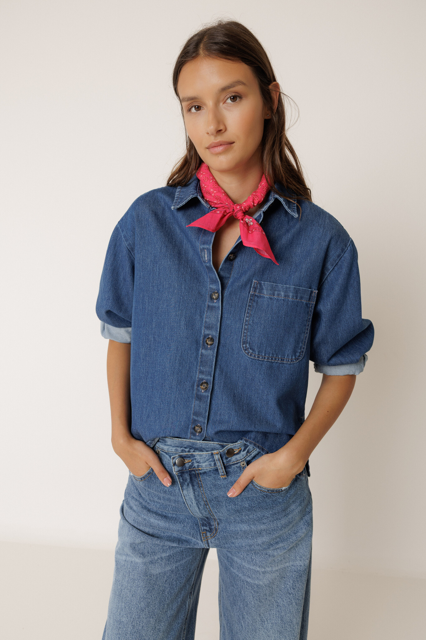 Indi & Cold blouse jasje - katoen / linnen