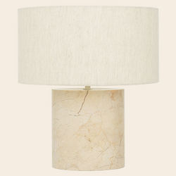 Urban Nature Culture table lamp 'Tyra' travertin