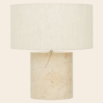 Urban Nature Culture table lamp 'Tyra' travertin