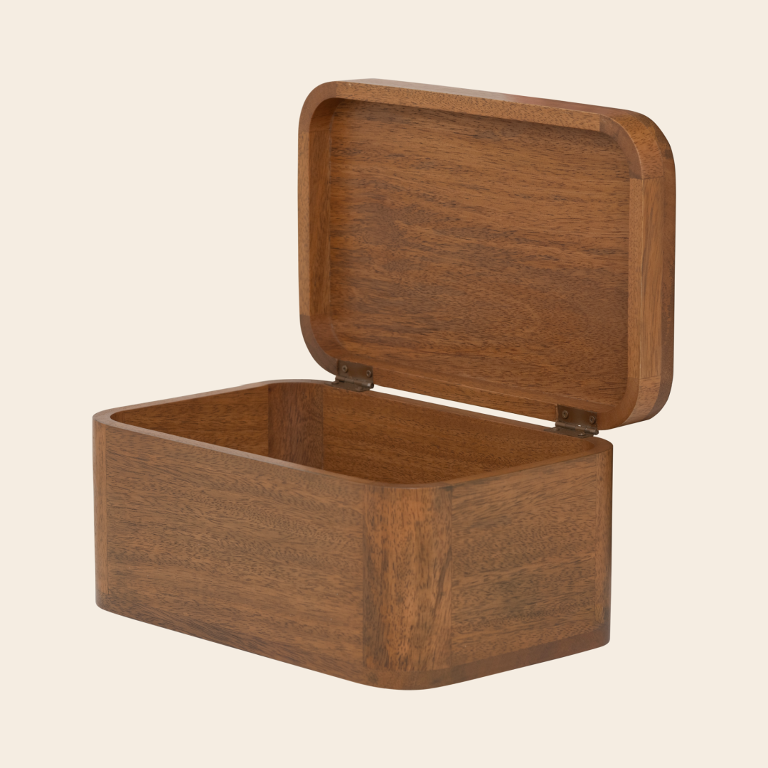 Urban Nature Culture opbergbox 'Tsha' L - mangohout