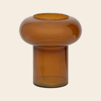 Urban Nature Culture vaas 'Havva' - recycled glas