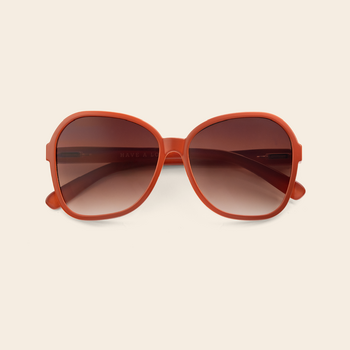 Have A Look zonnebril 'Butterfly' - burnt orange