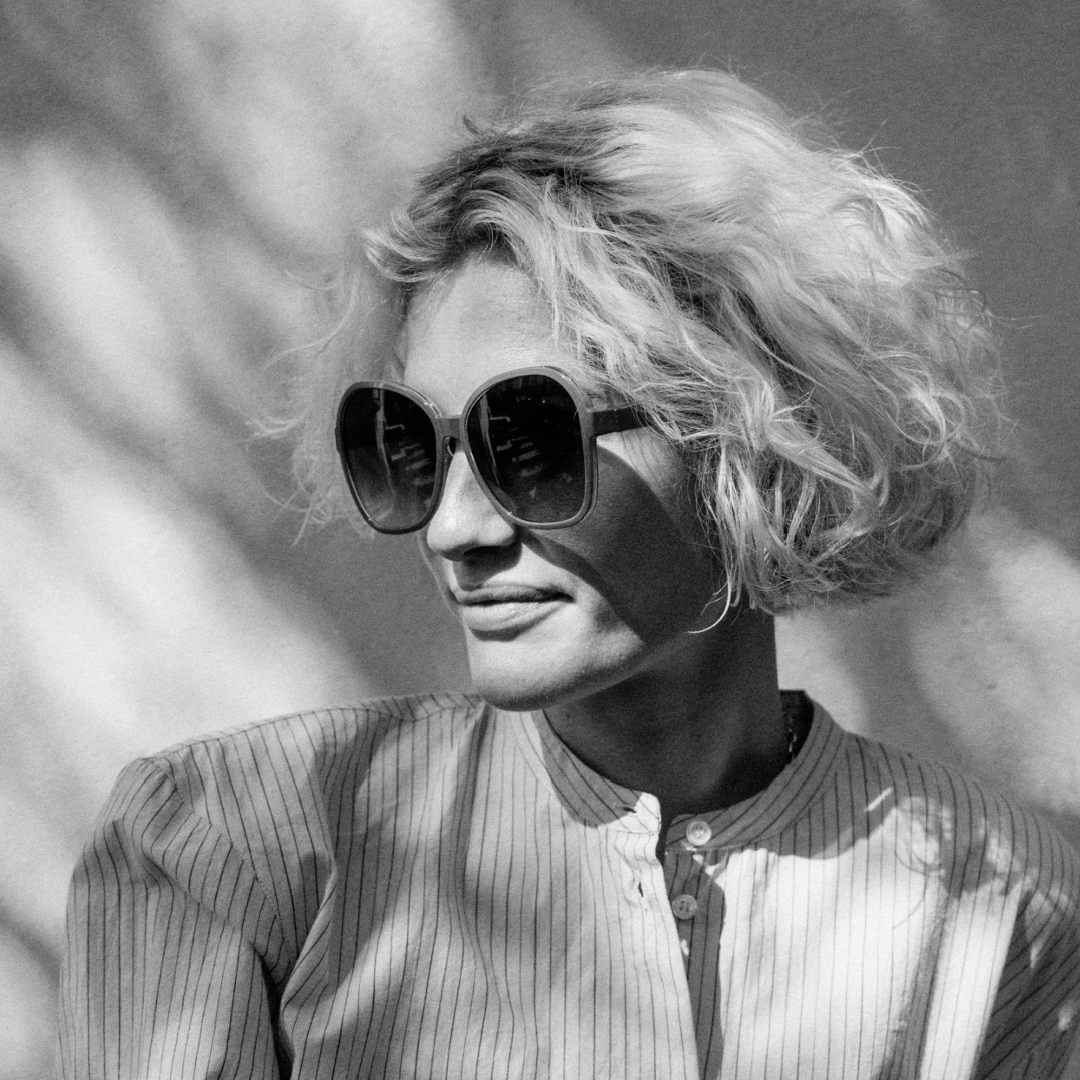 Have A Look zonnebril 'Butterfly' - cream