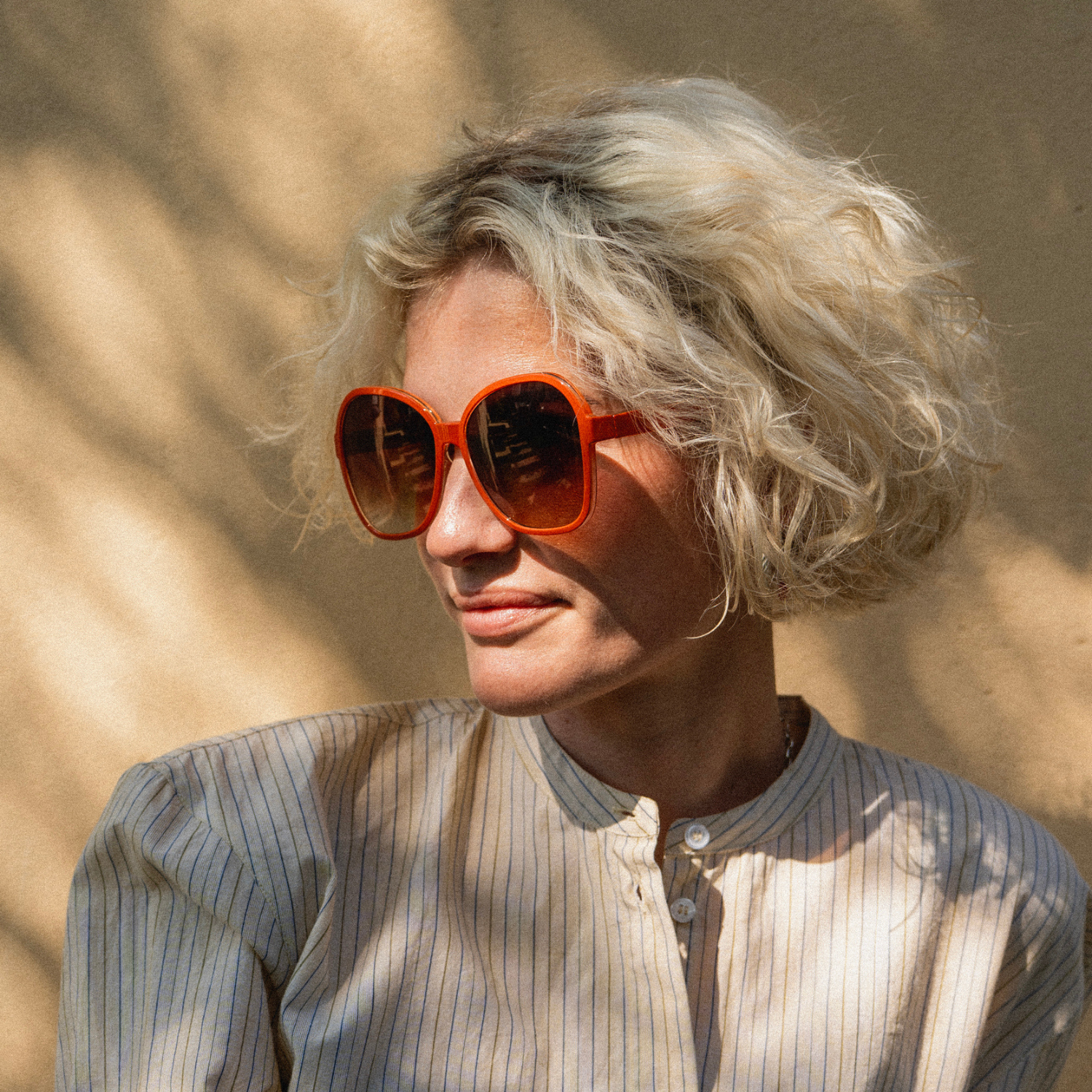 Have A Look sunglasses 'Butterfly' - burnt orange