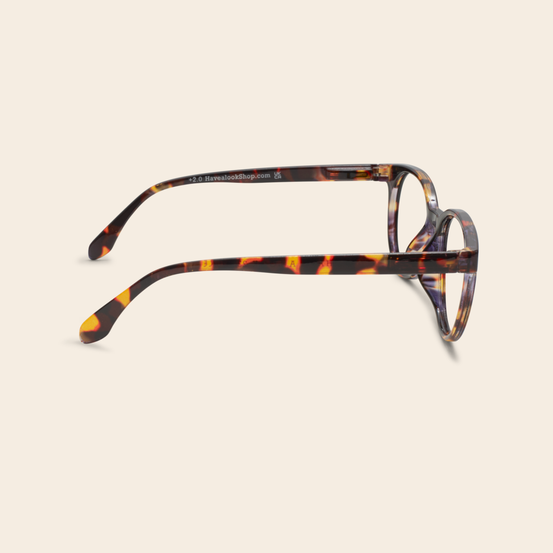 Have A Look reading glasses  'City' - tortoise