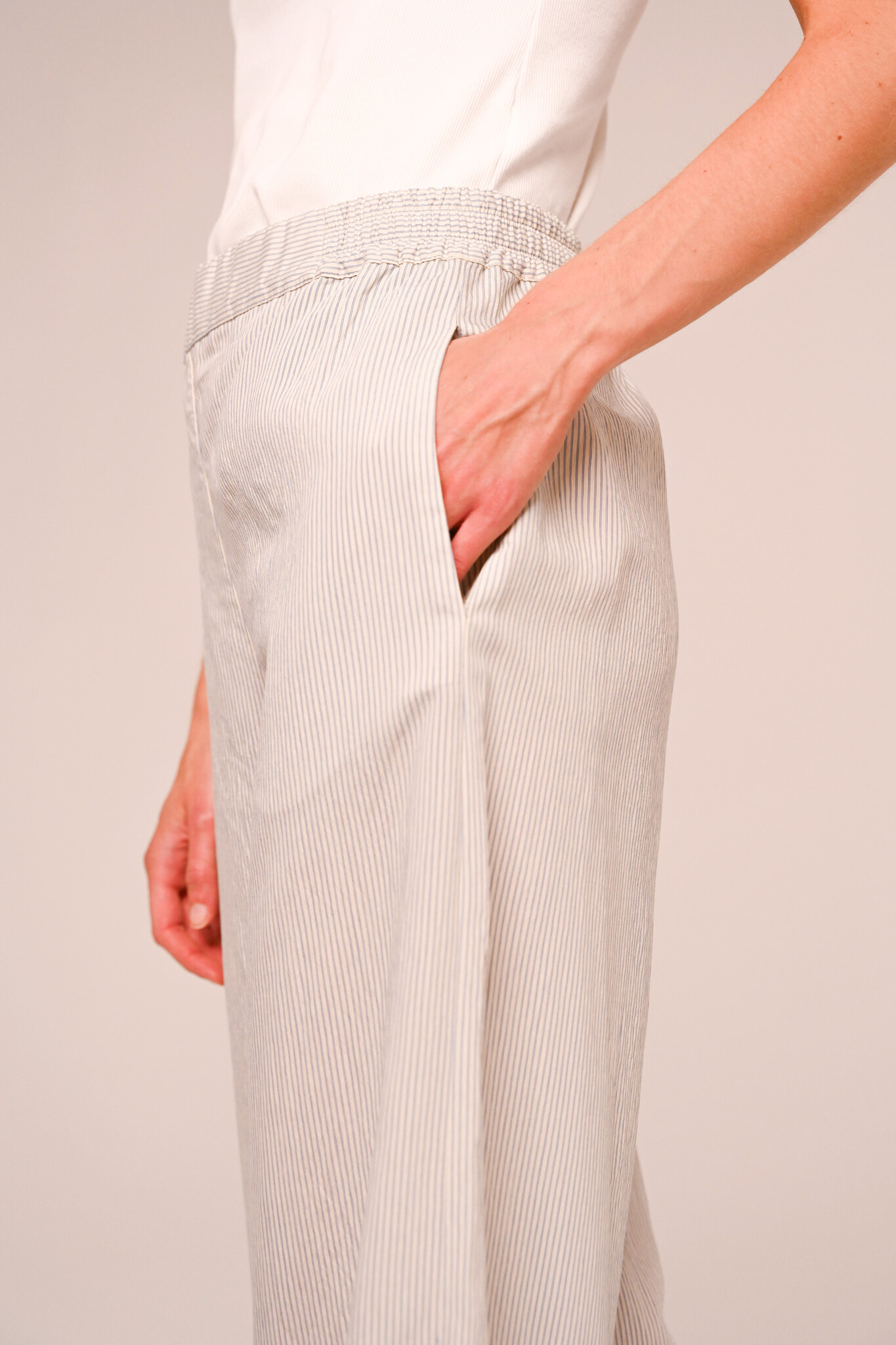 SacreCoeur broek 'Lola' viscosemix - stripe