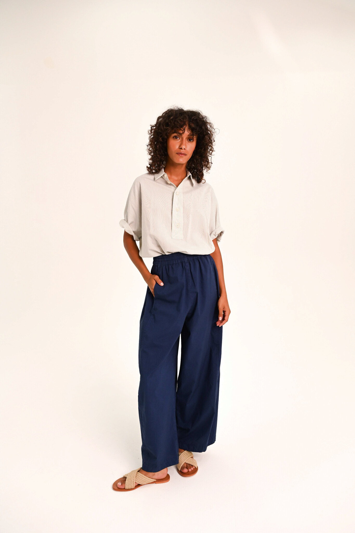 SacreCoeur shirt 'Jona' viscosemix - stripe