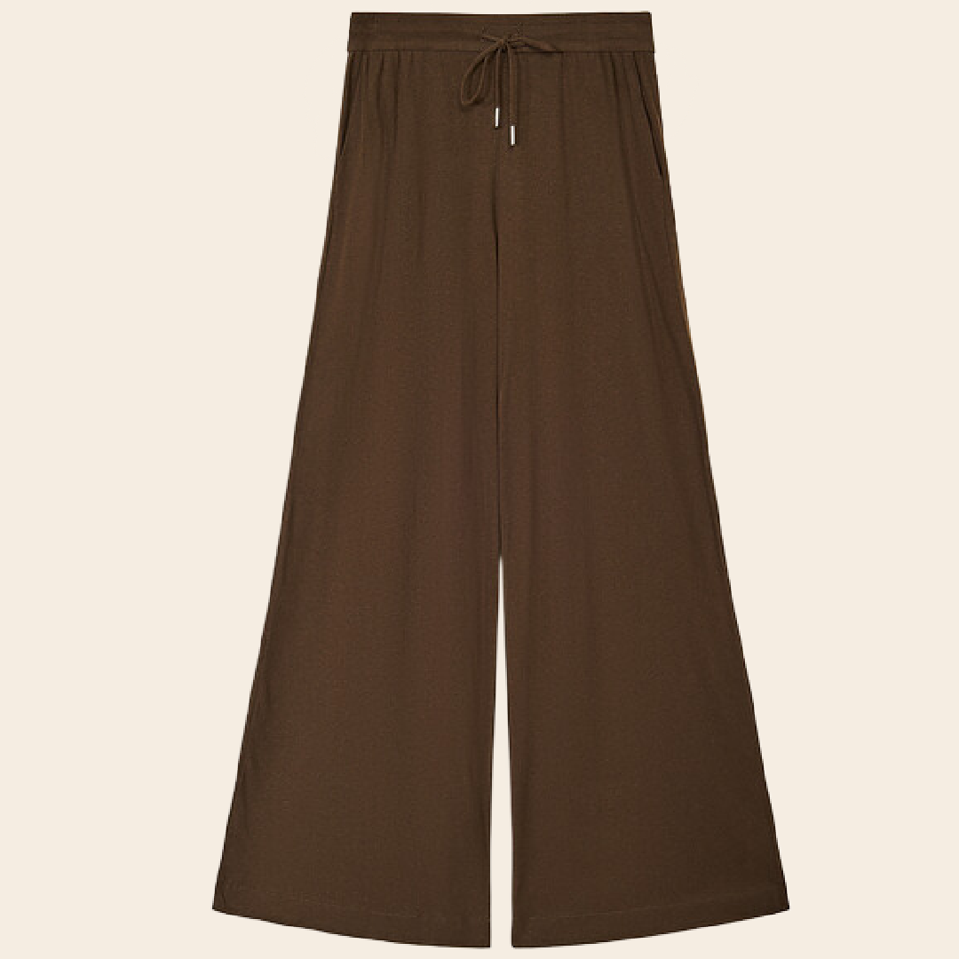 Majestic Filatures pants linen  katoen - tonka