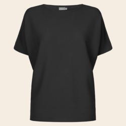No Man's land korte mouwen shirt  katoen - core black