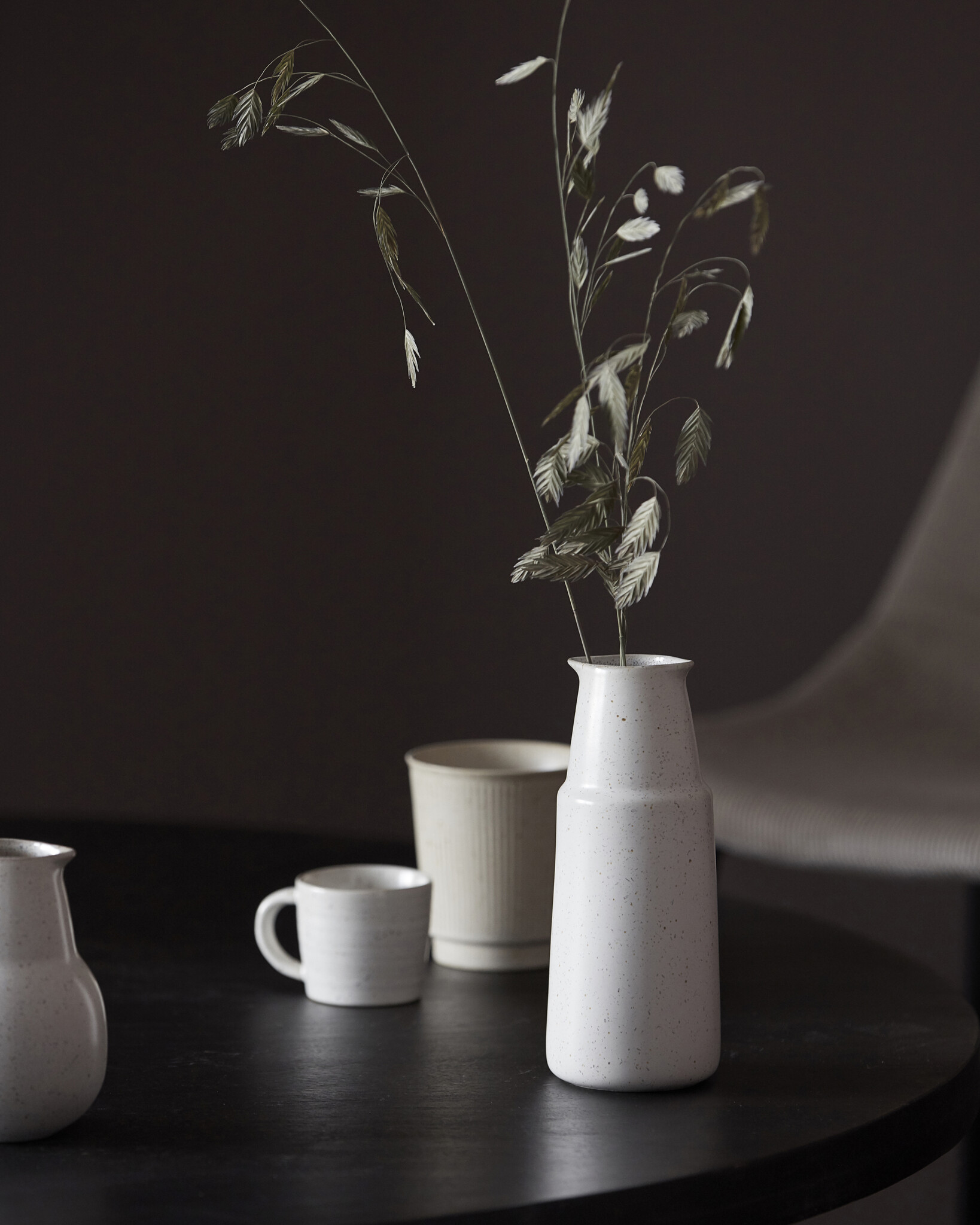 House Doctor bottle 'Pion' - stoneware